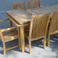 Bahama 95" Rectangular Table W/ Double Leaf Extensions By Anderson Teak | Outdoor Tables | Modishstore - 3