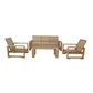 Capistrano 5-Piece Deep Seating Sofa Collection By Anderson Teak | Outdoor Sofas, Loveseats & Sectionals | Modishstore - 4