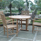 Tosca Wilshere 5-Pieces Dining Set By Anderson Teak | Outdoor Dining Sets | Modishstore - 2