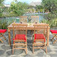 Montage Bristol 7-Pieces Dining Set By Anderson Teak | Outdoor Dining Sets | Modishstore - 2