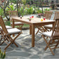 Montage Bristol 7-Pieces Dining Set By Anderson Teak | Outdoor Dining Sets | Modishstore - 4