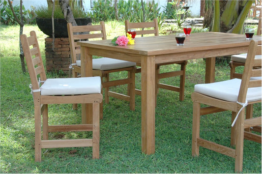 Montage Windham 7-Pieces Dining Set By Anderson Teak | Outdoor Dining Sets | Modishstore