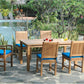 Montage Chester 7-Pieces Dining Set By Anderson Teak | Outdoor Dining Sets | Modishstore