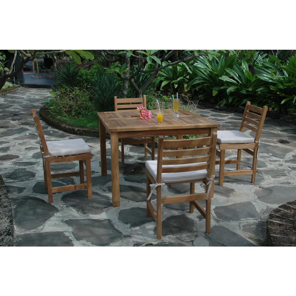 Montage Windham  5- Pices Dining Set A By Anderson Teak | Outdoor Dining Sets | Modishstore - 2