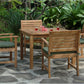 Montage Victoria  5- Pices Dining Set By Anderson Teak | Outdoor Dining Sets | Modishstore - 3