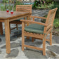 Montage Victoria  5- Pices Dining Set By Anderson Teak | Outdoor Dining Sets | Modishstore - 4