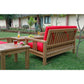 Southbay Deep Seating 5-Pieces Conversation Set A By Anderson Teak | Outdoor Sofas, Loveseats & Sectionals | Modishstore - 4