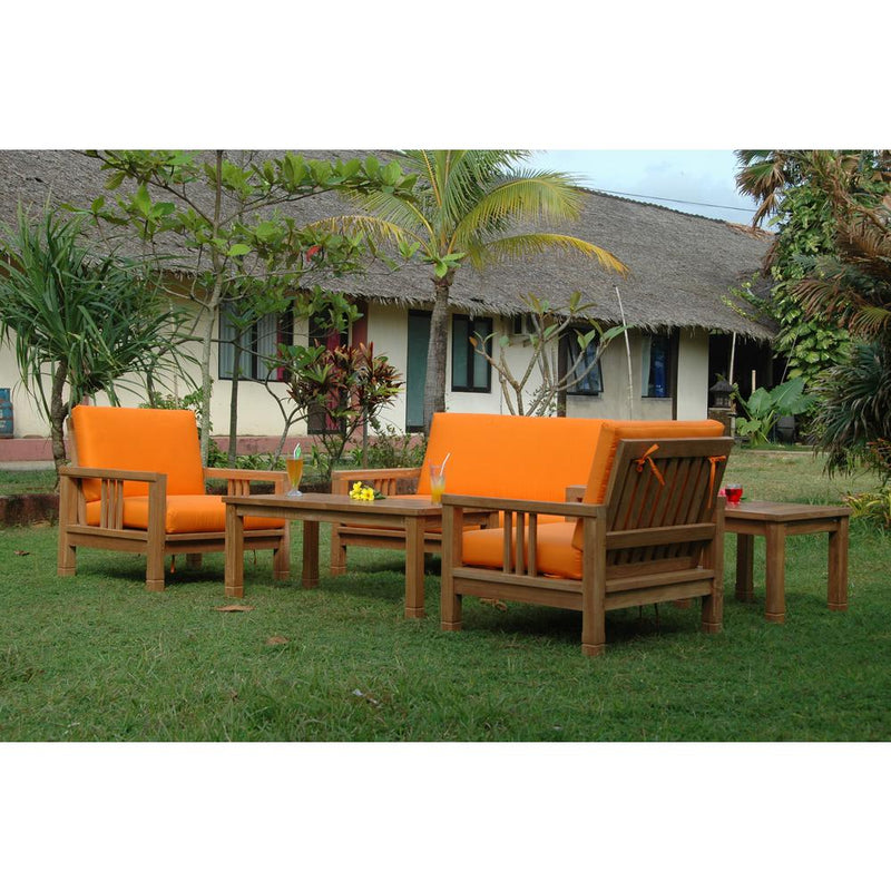 Southbay Deep Seating 5-Pieces Conversation Set B By Anderson Teak | Outdoor Sofas, Loveseats & Sectionals | Modishstore