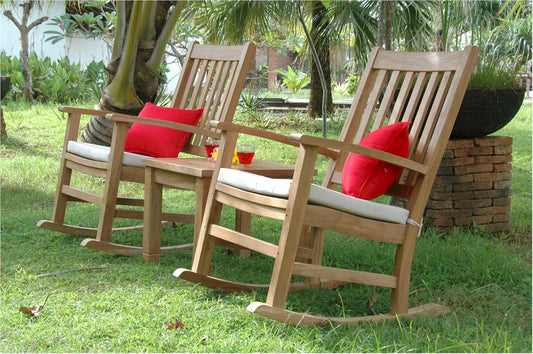 Palm Beach Glenmore 3-Pieces Set By Anderson Teak | Outdoor Chairs | Modishstore