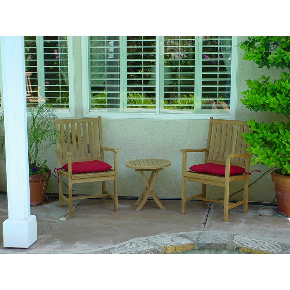 Curve 4-Pieces Conversation Set By Anderson Teak | Outdoor Sofas, Loveseats & Sectionals | Modishstore - 2