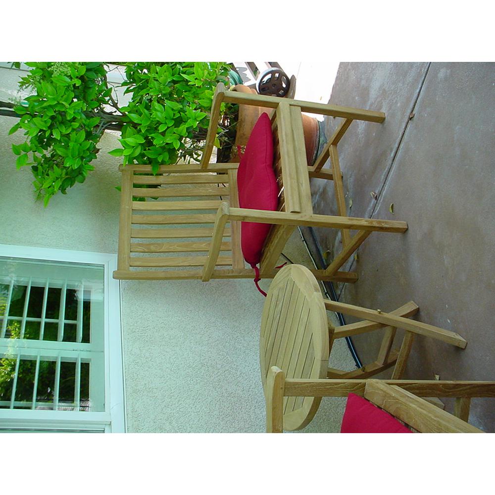 Curve 4-Pieces Conversation Set By Anderson Teak | Outdoor Sofas, Loveseats & Sectionals | Modishstore - 4