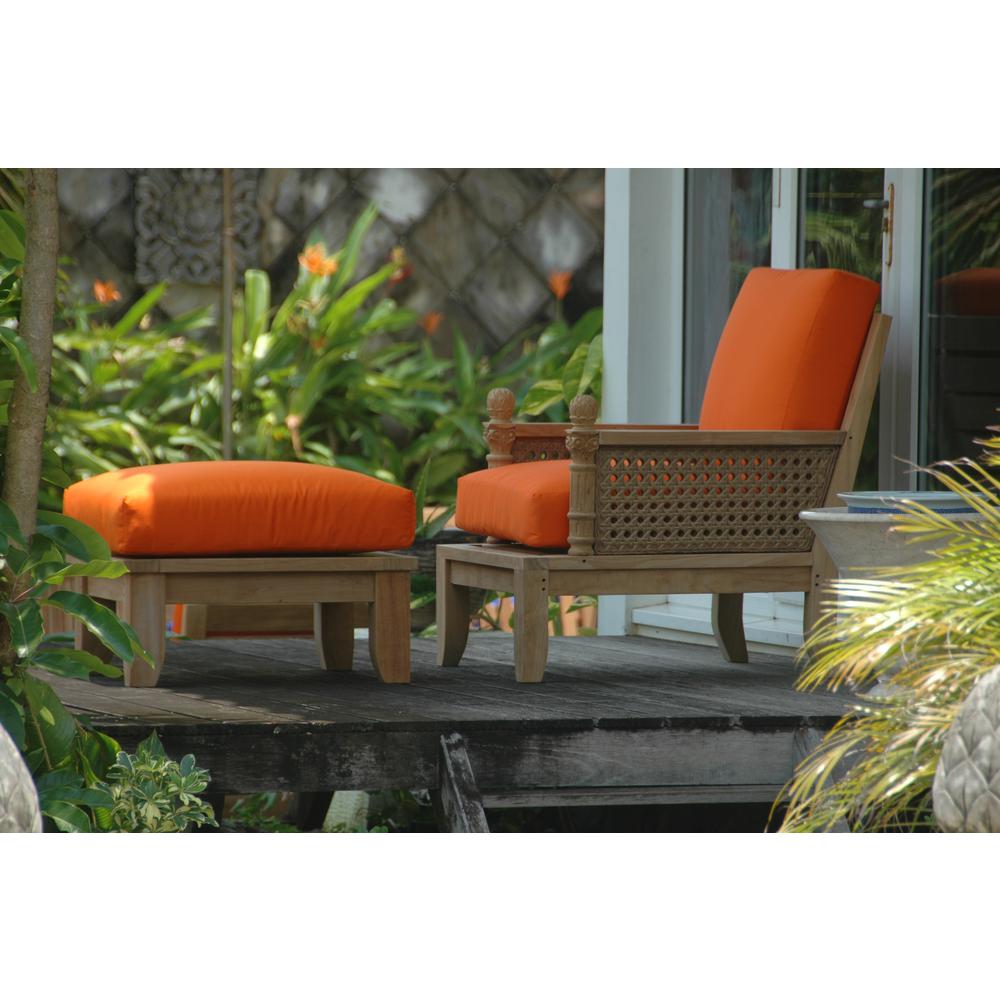 Luxe 2-Pieces Modular Set By Anderson Teak | Outdoor Sofas, Loveseats & Sectionals | Modishstore - 2