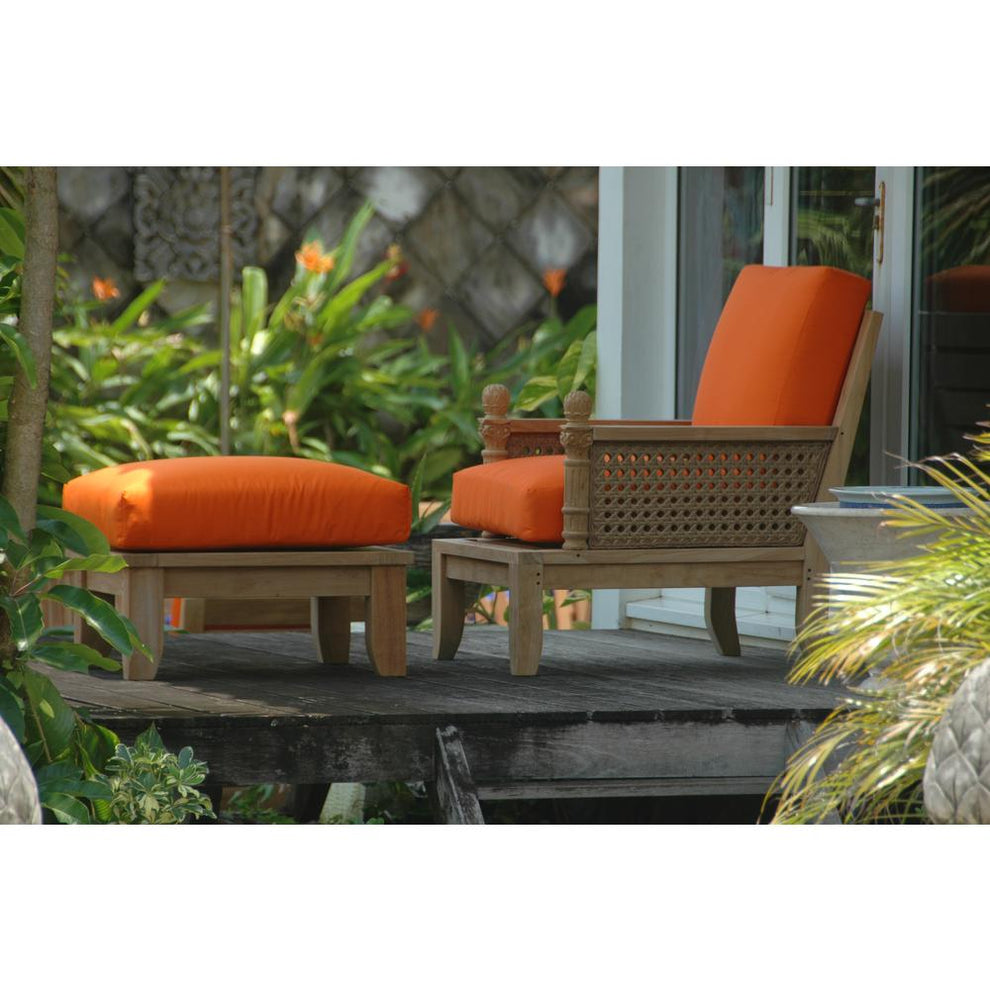 Luxe 2-Pieces Modular Set By Anderson Teak | Outdoor Sofas, Loveseats & Sectionals | Modishstore - 2