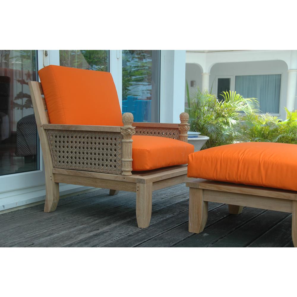 Luxe 2-Pieces Modular Set By Anderson Teak | Outdoor Sofas, Loveseats & Sectionals | Modishstore