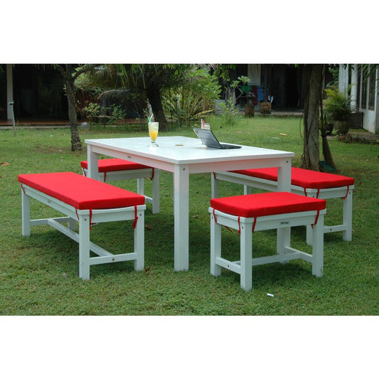 Regency 5-Pieces Dining Set By Anderson Teak | Outdoor Dining Sets | Modishstore