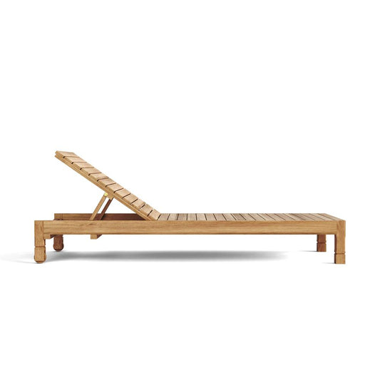 South Bay Sun Lounger By Anderson Teak | Outdoor Chaise Lounges | Modishstore
