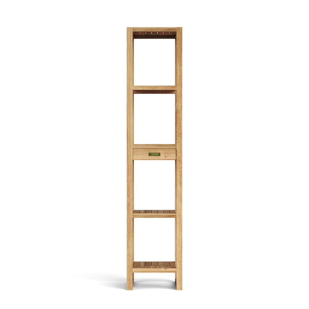 Spa 4-Shelves Table By Anderson Teak | Shelves & Shelving Units | Modishstore