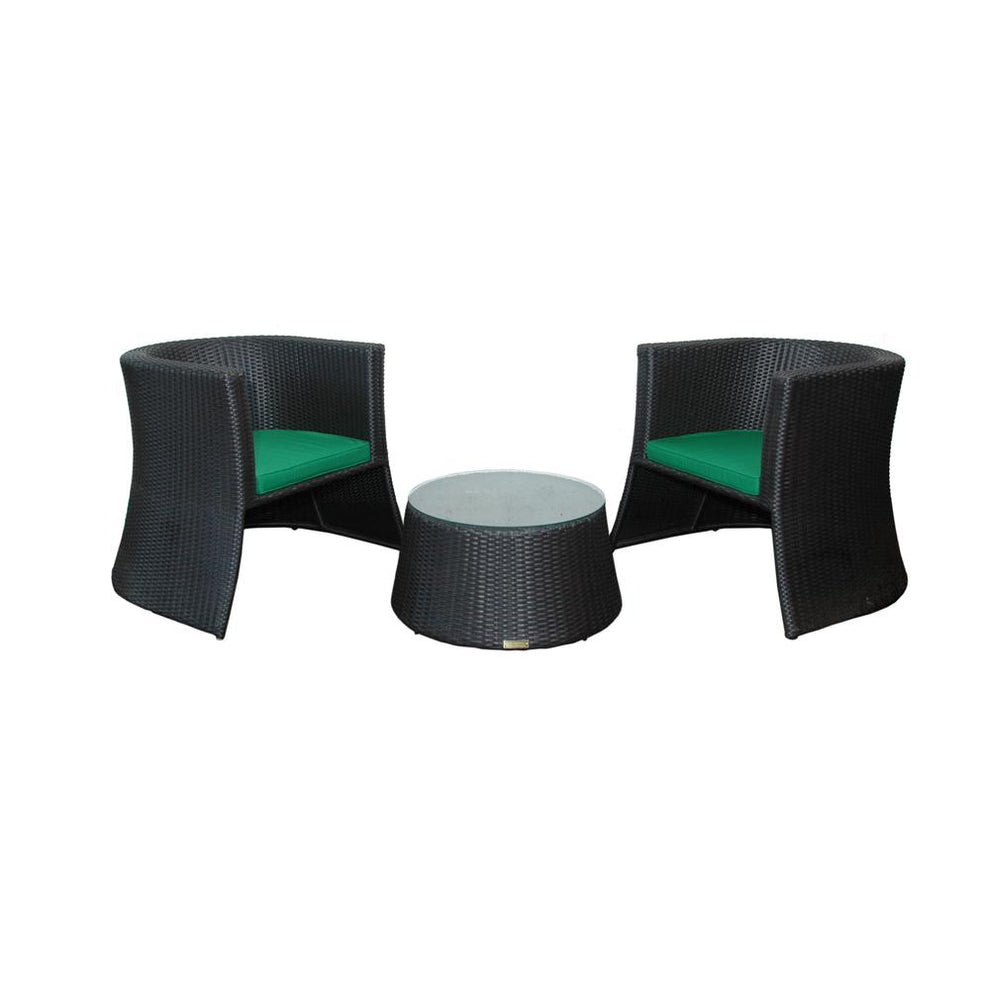 Milano 3-Pieces Dining Set By Anderson Teak | Outdoor Dining Sets | Modishstore - 2