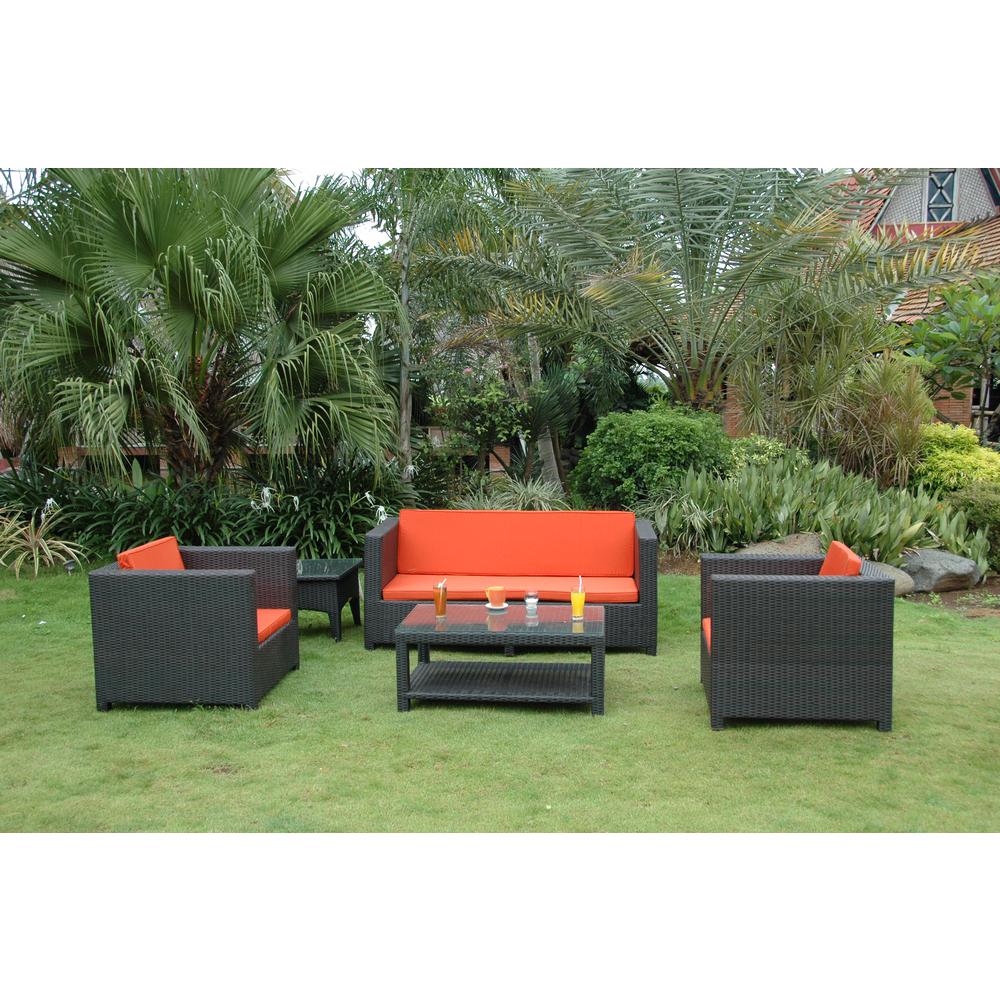 Coto De Casa 4-Pieces Deep Seating Set By Anderson Teak | Outdoor Sofas, Loveseats & Sectionals | Modishstore - 3