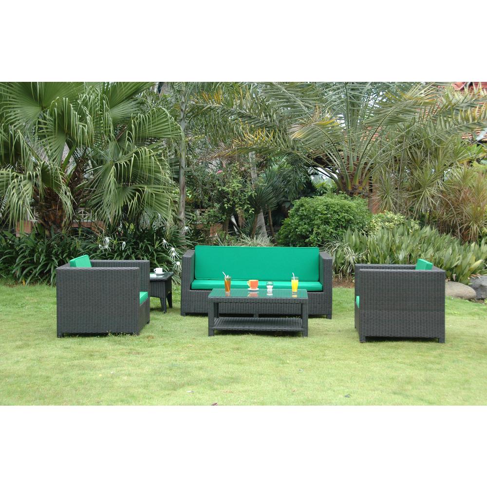 Coto De Casa 4-Pieces Deep Seating Set By Anderson Teak | Outdoor Sofas, Loveseats & Sectionals | Modishstore - 2