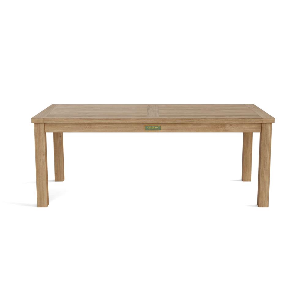 Bahama Rectangular Coffee Table By Anderson Teak | Outdoor Tables | Modishstore - 2