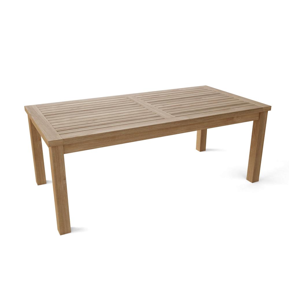 Bahama Rectangular Coffee Table By Anderson Teak | Outdoor Tables | Modishstore - 3
