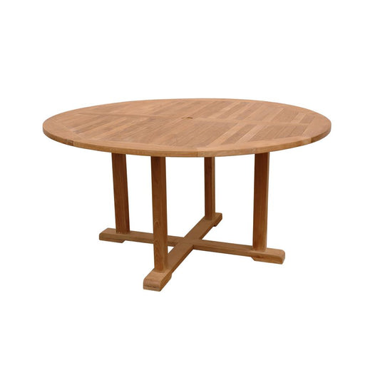 Tosca 5-Foot Round Table By Anderson Teak | Outdoor Tables | Modishstore