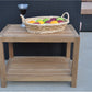 Windsor Side Table 2-Tier By Anderson Teak | Outdoor Tables | Modishstore