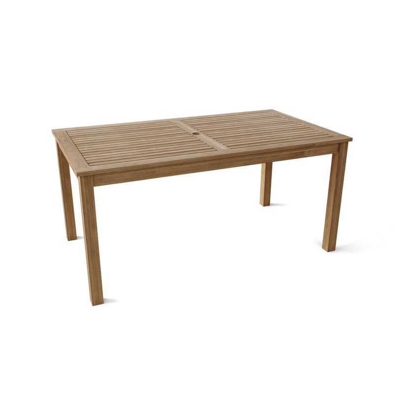 65" Rectangular Table By Anderson Teak | Outdoor Tables | Modishstore