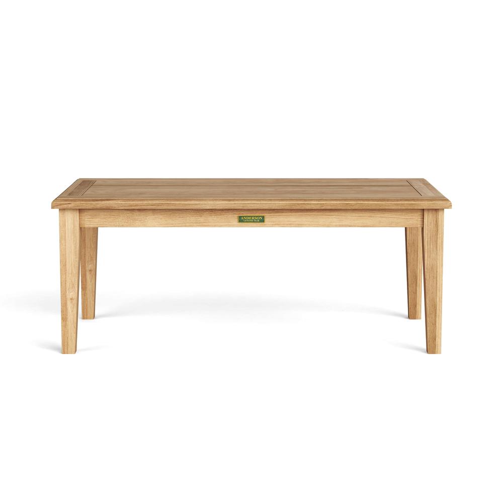 Brianna Rectangular Coffee Table By Anderson Teak | Outdoor Tables | Modishstore - 2