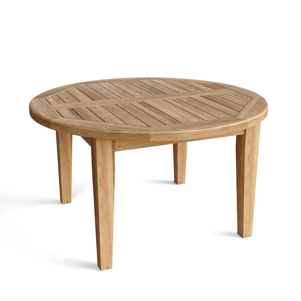 Brianna 35" Round Coffee Table By Anderson Teak | Outdoor Tables | Modishstore