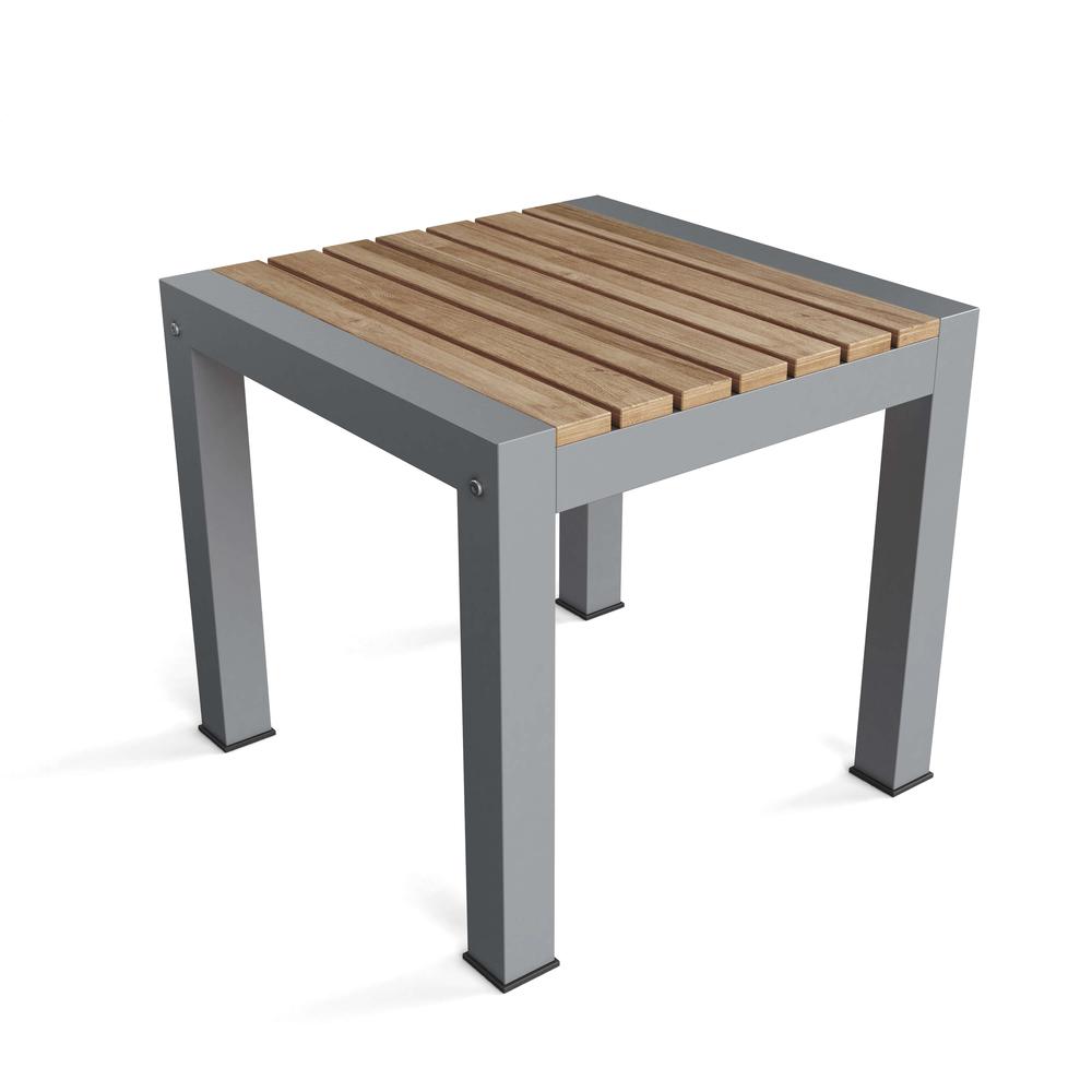 Seville 20" Square Side Table By Anderson Teak | Outdoor Tables | Modishstore