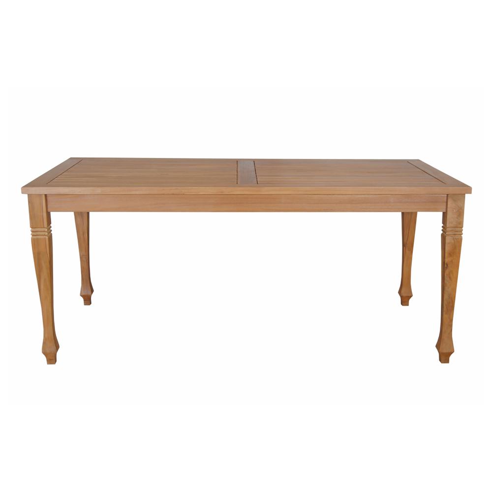 Rockford Rectangular Dining Table By Anderson Teak | Outdoor Tables | Modishstore