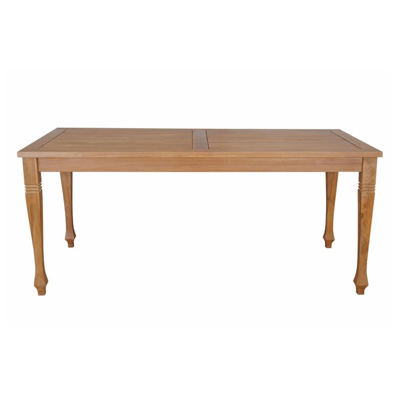 Rockford Rectangular Dining Table By Anderson Teak | Outdoor Tables | Modishstore