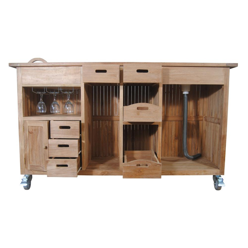 Safari Bar Table By Anderson Teak | Bar Tables | Modishstore - 3