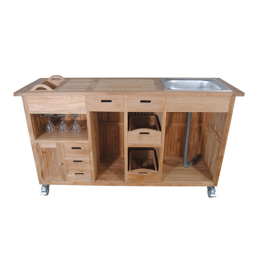 Safari Bar Table By Anderson Teak | Bar Tables | Modishstore