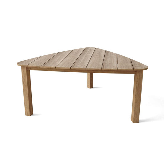 Padua Triangle Table By Anderson Teak | Outdoor Tables | Modishstore