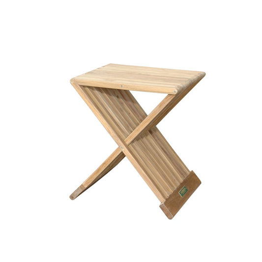 Marilla 16" Side Folding Table By Anderson Teak | Outdoor Tables | Modishstore