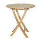 Bahama 27" Round Bistro Folding Table By Anderson Teak | Outdoor Tables | Modishstore - 2