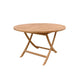 Bahama 47" Round Folding Table By Anderson Teak | Outdoor Tables | Modishstore