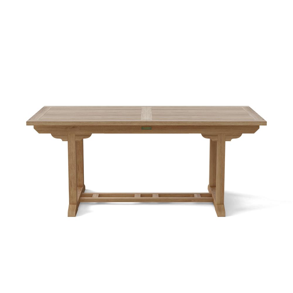 Bahama 8-Foot Rectangular Extension Table By Anderson Teak | Outdoor Tables | Modishstore - 2