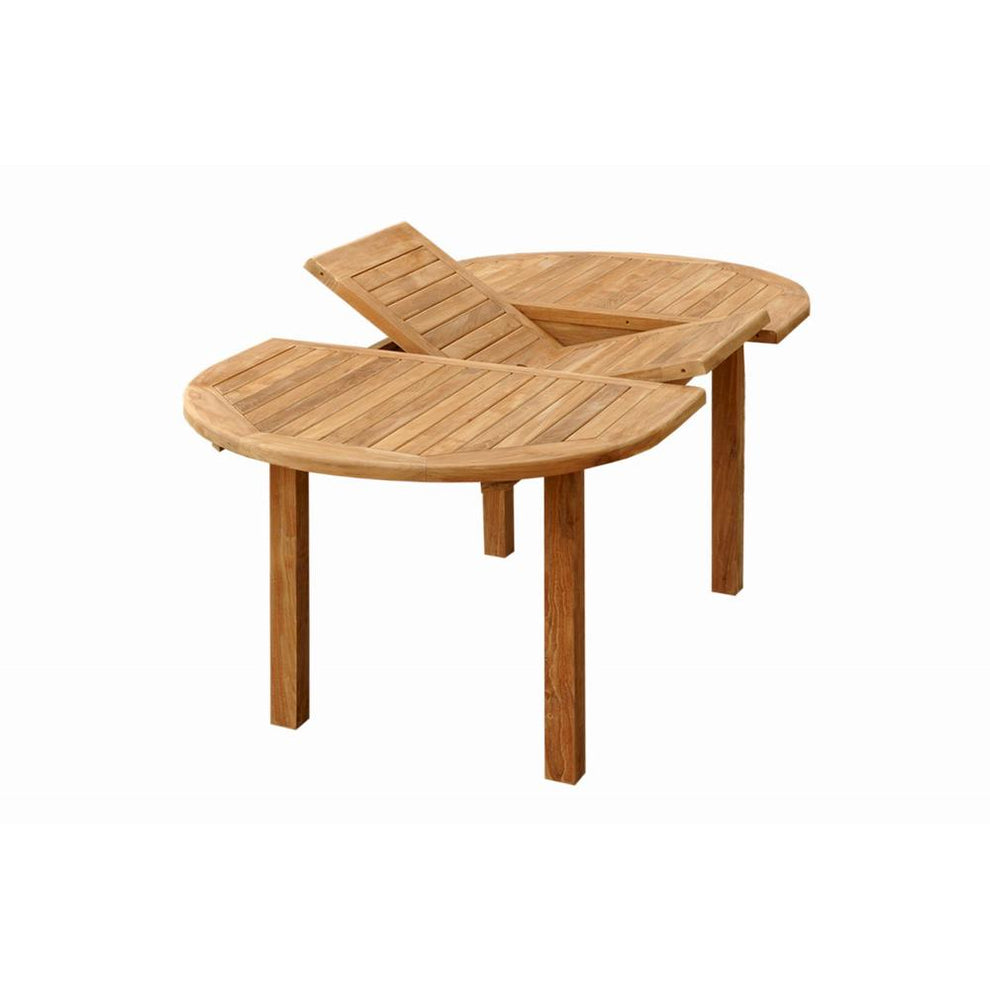 Bahama 78" Oval Extension Table By Anderson Teak | Outdoor Tables | Modishstore - 4