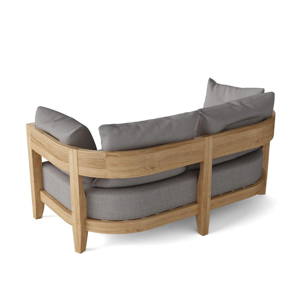 Coronado Deep Seating Loveseat By Anderson Teak | Outdoor Sofas, Loveseats & Sectionals | Modishstore - 2