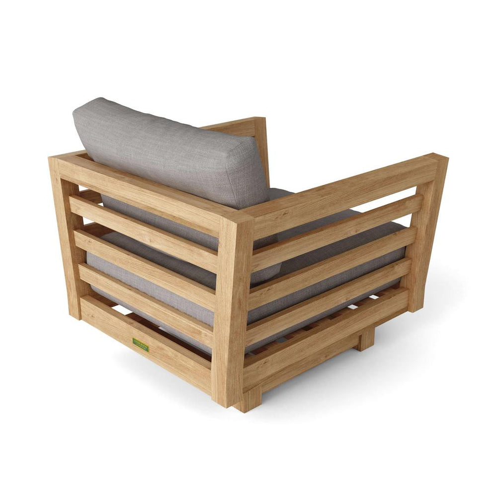 Cordoba Deep Seating Swivel Armchair By Anderson Teak | Outdoor Chairs | Modishstore - 2