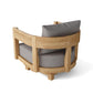 Coronado Deep Seating Swivel Armchair By Anderson Teak | Outdoor Chairs | Modishstore - 2