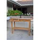Atlanta Rectangular Serving Table W/ 2 Drawers And 1 Shelf By Anderson Teak | Outdoor Tables | Modishstore