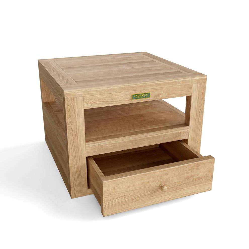 Copacabana Side Table By Anderson Teak | Outdoor Tables | Modishstore - 2