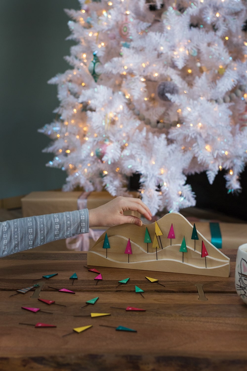 Feliz Advent Calendar Set of 6 By Accent Decor | Ornaments | Modishstore