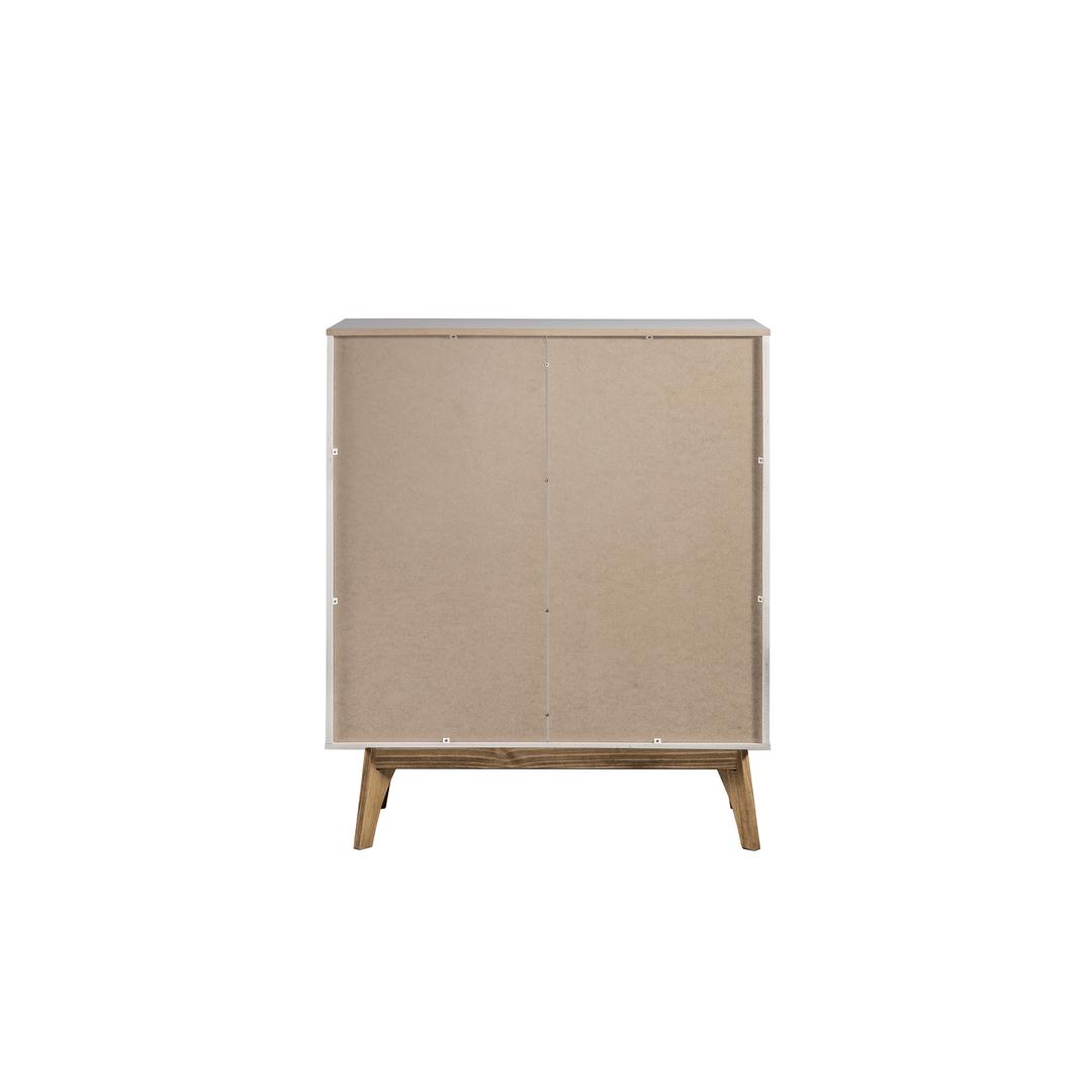 Manhattan Comfort Rustic Mid-Century Modern Jackie 49.4" High Dresser Cabinet | Cabinets | Modishstore-12