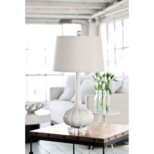 Milano Table Lamp Snow By Regina Andrew | Table Lamps | Modishstore